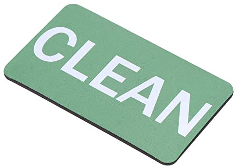 PATIKIL Dirty Clean Dishwasher Magnet, Dish Washer Refrigerator Kitchen Organization Clean Dirty Sign Magnet, Red, Green