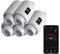 Qiumi Smart Wifi Thermostatic Radiator Valves Wifi Direct Programmable Controller with Googlehome Voice Control