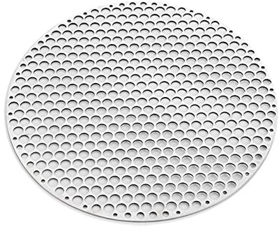 für Rundes Grillnetz, Edelstahl, Grillmatte, Karbonofen, Dampfnetze, Grillrost, 28 cm