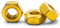 Hippo Hardware M6 (6mm) Solid Brass Hexagon Full Nuts for Bolts & Screws (Pack of 20)