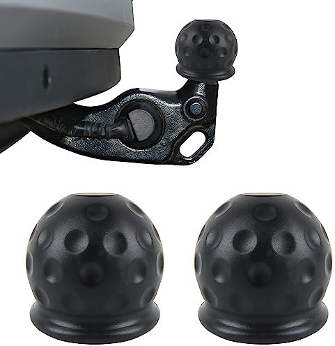 Darryy tappo gancio traino, 2 pezzi tappo copri gancio traino, tappo gancio di traino, copri gancio traino, Adatto per 50 mm gancio traino, accessori rimorchio