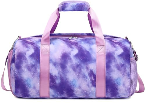 Kinder Reisetaschen Mädchen Tanztasche Sporttasche Mädchen Schulsporttasche Mädchen Ballettbeutel Tanztasche Damen Gymnastiktasche Trainingstasche
