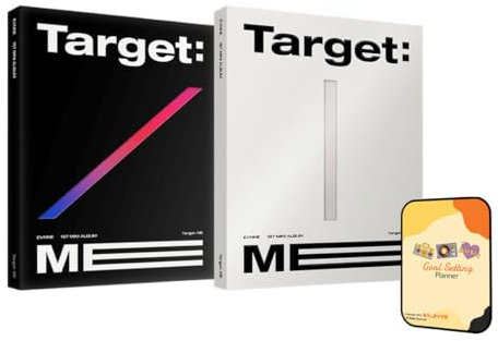 EVNNE Target: ME Album [E ver. + V ver. 2 Album Full Set]+Pre Order Benefits+BolsVos Exclusive K-POP Inspired Digital Merches (Goal Setting Planner, Sticker Pack)
