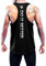 1er Pack Herren Tank Top, Ärmelloses Sport Tshirts Herren Funktionsshirt Atmungsaktive Muskelshirts Gym Tanktop Schnelltrocknendes Fitness Bodybuilding Shirt für Laufen Training Black-XL