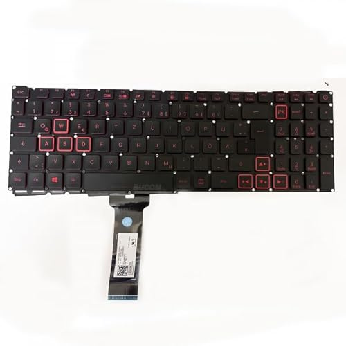 Tastatur für Acer Nitro AN515-54 AN515-55 AN515-43 AN515-44 AN517-51 AN517-54 AN715-51 deutsch