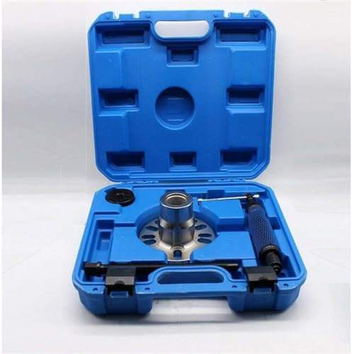 KEESUNG 10T Hydraulik Radnaben Abzieher, 96-125mm Hydraulischer Antriebswellen Ausdrücker Werkzeug Radnabenabzieher Montage Demontage Werkzeug, Blau