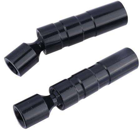 Gasea 2pcs Thin Wall Spark Plug Socket Set – 14mm & 16mm Magnetic Swivel Socket Wrench with Universal Joint | Chrome Vanadium Steel 12-Point Removal Tool for Car Engine Repair