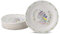 ECOFIESTA 8 piezas plato de papel cumpleaños infantil 23 cm unicornio - kit cumpleaños infantil sin plástico y reciclable - mesa dulce accesorios
