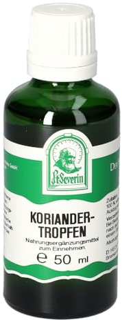 Koriander Tropfen, Doldengewächse, Apiaceae 50 Milliliter