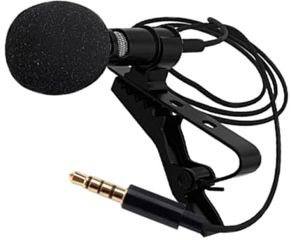 VICASKY 2sätze Lavalier Mikrofon Mit Clip Omnidirektionales Aufnahmegerät Für Handy Pc Und DSLR Kabel Einfache Handhabung Für Podcasts Live- Und Interviews