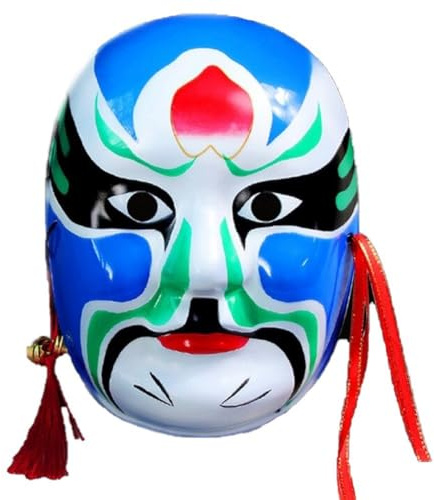 Zghhc Masque D'opéra Chinois De Pékin, Masque d'halloween, Masque Changeant De Visage Chinois, Accessoires De Cosplay, Décorations Murales, Fournitures De Fête D'ornement