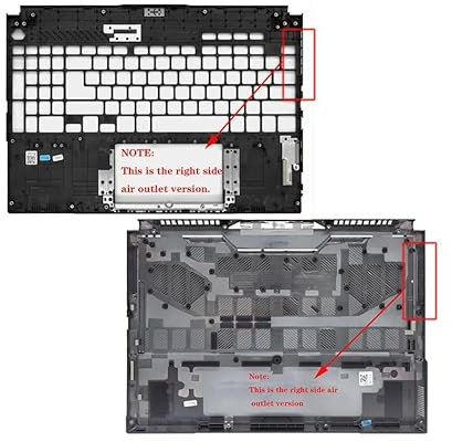 WANGHUIH Custodia per poggiapolsi e parte inferiore della custodia inferiore compatibile con computer portatili ASUS TUF Gaming F15 FX507 FA507 FX507Z FA507R