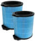 vhbw 2x filtro HEPA H12 compatibile con Hoover HHP30C011, H-PURIFIER 300 purificatore d'aria, filtro carboni attivi integrato