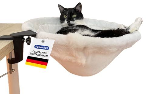 Homeoffice Schreibtisch Katzenkorb - Gemütlich Stabil und Waschbar - NEU