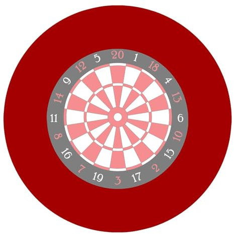 Dartscheibe Surround Ring, Eva Dartboard Surround Wandschutz, Dartscheibe Schutzring, Eva Jigsaw Ring Design, Dartboard Catcher, Dartboard Wandschutz