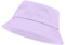 Yolev Fischerhut Damen Eimerhut Einfarbig Sonnenblende Bucket Hat mit UV Schutz Sonnen Hut Hellviolett Faltbar Sommer Outdoor Sporthut Anglerhut Herren