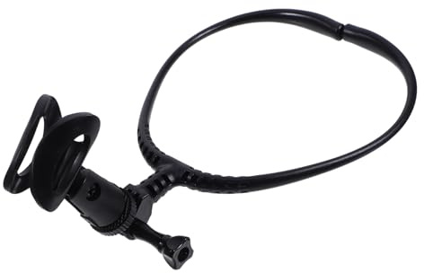 Hoement Microphone Neck Holder: Neck Microphone Holder for Musicians - Sturdy Microphone Holder for Wizards, Stage Accessories, Illusion Gimmick Fun