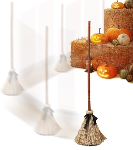 Scopa Halloween Decorazioni Di Halloween Con Suoni Spettrali Alte 95 Cm