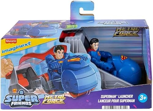 DC Imaginext Mattel Superfreunde Launcher Spielzeug Garantierter Spaß mit actiongeladenen Veröffentlichungen für Helden und Bösewichte ab 3 Jahren