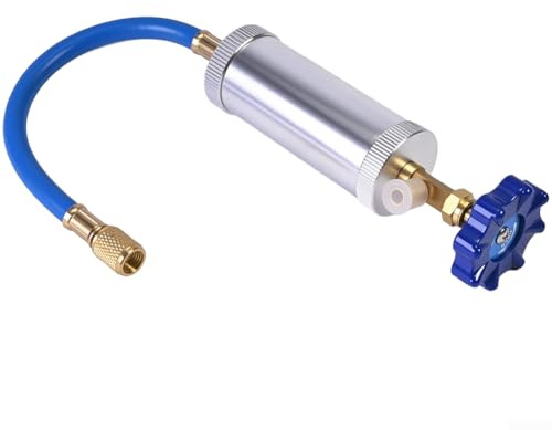 Hochdruck-Auto-Lade-Set aus Aluminiumlegierung für effizientes Kühlmittel-Nachfüllen und Einfrieren von Öl in der Reparatur von Kfz-Klimaanlagen (OF004 Blau)