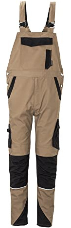 Planam Norit Herren Latzhose Sand schwarz Modell 6523 Größe 110