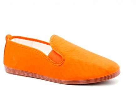 javer 55-1 - Zapatilla Kung-FU Lona Mujer Color: Naranja Talla: 41