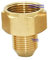 Laiton 3/8 1/2 M14 M18 M22 connecteur de filetage mâle femelle pour barboteur purificateur d'eau robinet raccords en cuivre espacement des dents 1.5mm