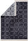 Pasha Home Teppich Läufer 160x230 cm Londra/Boho - Wendbarer Baumwollteppich für Wohnzimmer, Schlafzimmer, Küche, Bad, Kinderzimmer - Grau-Navy Blau