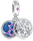 HAEPIAR S925 Silber Charm für Armband Halskette Sterling Silber Dangles 30th Anniversary Fantasy Schloss für Frauen