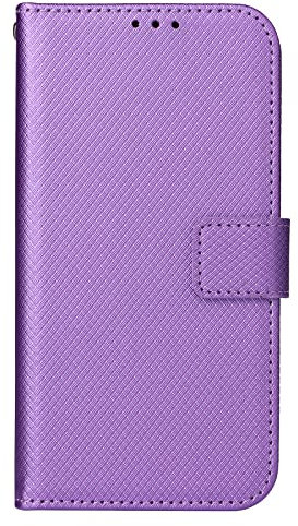 Nokia 105 2G 2023 Phone Case 1.8, Wallet Book Flip Folio Phone Case Premium Leather Magnetic Protection Cover Silicone Bumper Shockproof Case for Nokia 105 2G 2023 with Stand Card Slots, Purple