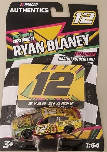 Matchbox Nascars Authentics Ryan Blaney 2023 Wave 1