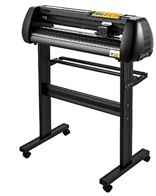 28-Zoll-Vinyl-Schneideplotter, 630 mm Schnittbreite, Schilderdrucker, Etikettendrucker mit Ständer, LCD-Display