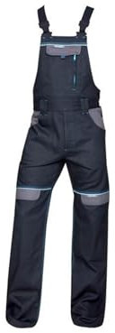 ARDON Latzhose COOL Trend Arbeitshose Berufshose schwarz Gr. 66