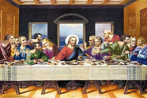Puzzle Für Erwachsene 1000 Teile Das Letzte Abendmahl Familie Herausfordernde Spiele Heimdekoration Geschenke