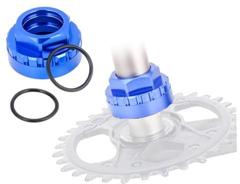 HOUSON Bicycle Chainring Lock Ring, Direct Mount Lock Ring for S-himano M7100 M8100 M9100 SLX Crankset