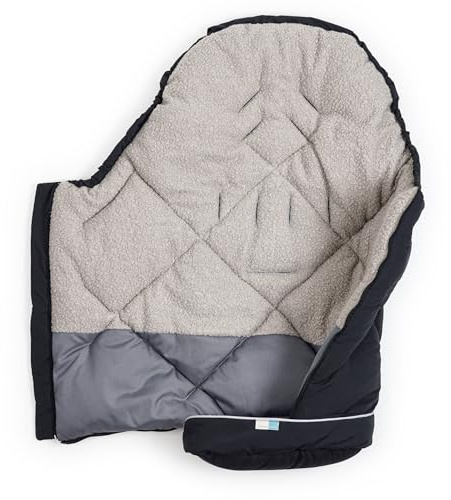 Liebes von priebes JENS Winter-Fußsack, 100cm | Universal für Kinderwagen & Buggy, Fußteil komplett abnehmbar, Mumienform, atmungsaktiv