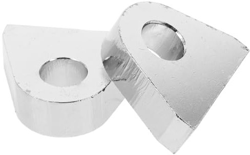 TINEASUR 2pcs d Ring Trailer Shackle Mount Car U-shaped Clamp Seat Weld Shackle Mount for Trucks and Trailers