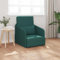 vidaXL Schlafsessel 2-in-1 Dunkelgrün 65x80x83 cm Stoff