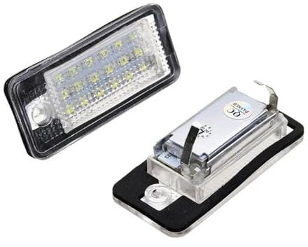 Car Led Light number plate lamp,For Audi A3 8P S3 A4 B6 B7 A6 S6 A8 RS4 Q7