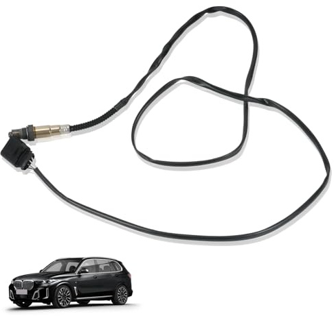 Lambda Sensor O2 Sauerstoff Kompatibel mit Audi Citroen Peugeot Seat Skoda VW, Lambdasonde Ersetzt OE# 0 258 986 615, 6PA 358 066-391, 90132, 90183