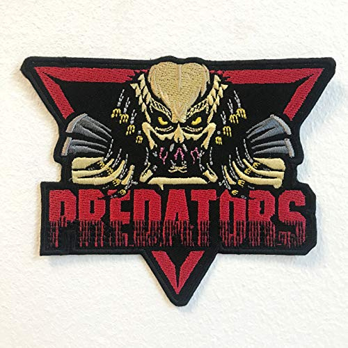 GK Alien vs Predators Badge 10 cm x 12 cm Eisen-Aufnäh-Patch, 1 Stück