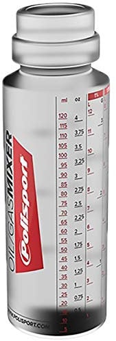 Polisport 8152500001 - ProOctane Mélangeur d'huile de 250ml en Plastique Solide et Durable avec Compteur gravé sur Le récipient en Couleur Transparent, Taglia Unica
