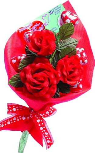Dolcerie Veneziane Bouquet Rose Con Cioccolatini Al Latte, 80g