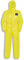 Uvex 3B Chem Classic Chemikalien-Schutzanzug - Gelber Einweg-Overall - Flüssigkeitsdicht XXXL