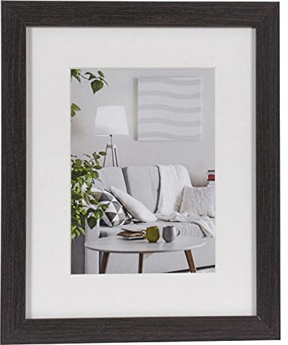 Henzo Modern Bilderrahmen, Holz, dunkelbraun, 20x25 cm