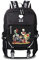 WANHONGYUE Undertale Spiel Cosplay Rucksack Schultasche Laptop Backpack mit USB-Ladeanschluss Schwarz / 20