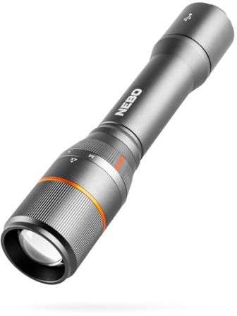NEBO DAVINCI 2000 Flashlight & Portable Charger | 2000 Lumens, 4 Light Modes, Magnetic Base, USB Rechargeable Power Bank, Waterproof, Super Bright LED Camping Light, Includes Charging Cable
