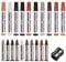 Furniture Repair Kit, 21 Pcs Wood Filler Touch Up Pens Furniture Repair Markers and Wax Sticks with Sharpener for Stains, Scratches, Floors Scratch, Tables, Desks, Carpenters, Touch-Ups Repair