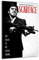 ZHONGYUTONG Scarface Poster Scarface Film Leinwand Kunstdruck al Pacino Tony Montana Porträt Bild Gemälde für Schlafzimmer Wohnzimmer Heimdekoration (Gerahmt, 40x60cm)