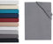 Hometex Premium Textiles Mikroflausch Boxspringbett Spannbettlaken | Spannbetttuch Teddyflausch 100% Mikrofaser | Oeko-TEX®Standard 100 - In vielen Größen und Farben | 180-200 x 200-220 cm Grau